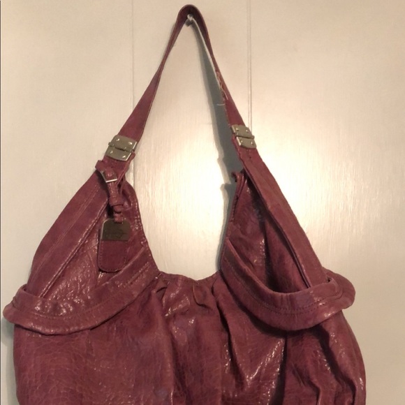 Jessica Simpson Purple Faux Leather Purse - Picture 6 of 6